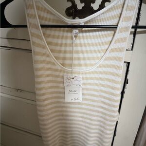 Striped Sleeveless Top Splendid Brand new